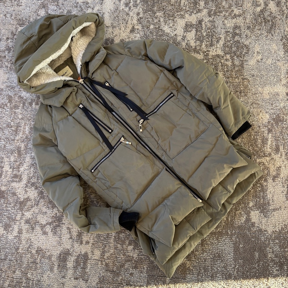 Orolay | Women's Thickened Down Jacket in army green - Picture 5 of 10